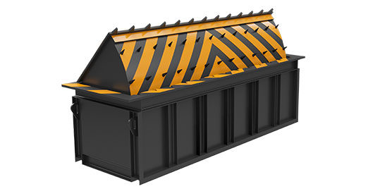 翻板式防恐路障机